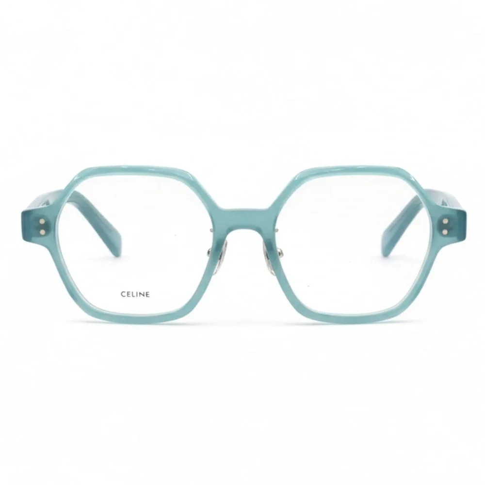 New! Celine Aqua Blue Eyeglasses CL50142F 093, Authentic - Picture 3 of 8